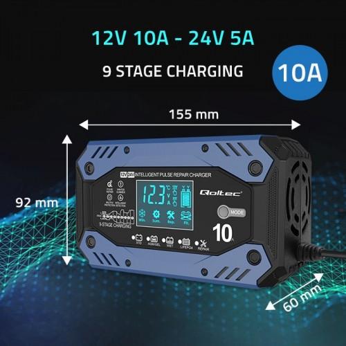 Actual product image Qoltec 52482 (12V, 24V, 10 A)