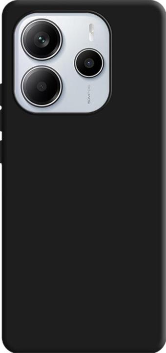 Actual product image 3MK Silicone Case for Xiaomi Redmi Note 14 5G - black (Xiaomi Redmi Note 14 5G)