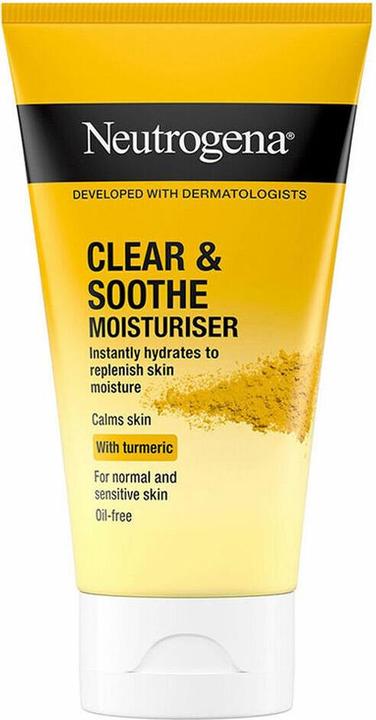 Neutrogena Clear & Soothe Face Cream With Turmeric 75Ml (75 ml, 24h Creme)