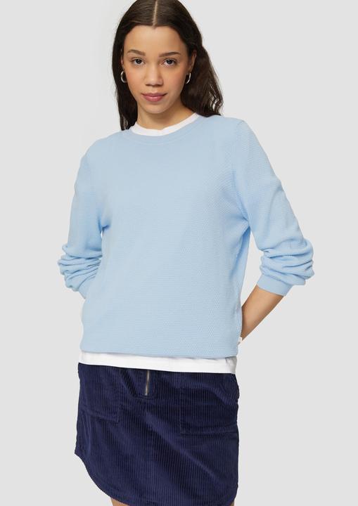 Produktbild S.Oliver Strickpullover Strickpullover mit Struktur aus Viskosemix (M)