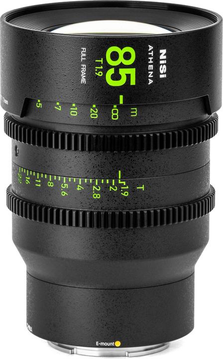 Produktbild Nisi ATHENA PRIME Full Frame Cinema Lens Kit – 14mm, 25mm, 35mm, 50mm, 85mm + Case (E Mount, No Drop) (Sony E, Vollformat)