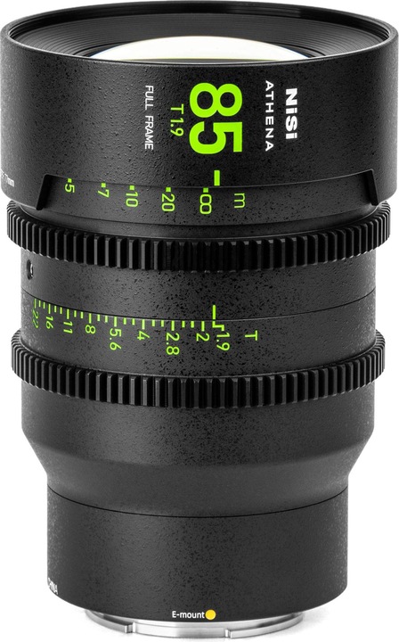 Produktbild Nisi ATHENA PRIME Full Frame Cinema Lens Kit – 14mm, 25mm, 35mm, 50mm, 85mm + Case (E Mount, No Drop) (C-Mount)