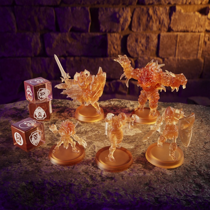 Actual product image Hasbro Gaming HeroQuest The Prophecy of Telor Adventure Pack, HeroQuest base game required (Italian)