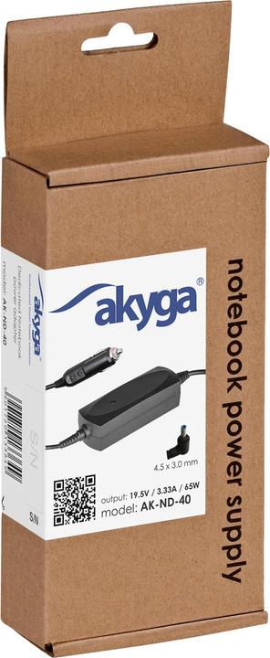 Produktbild Akyga Notebook Netzteil (65 W)