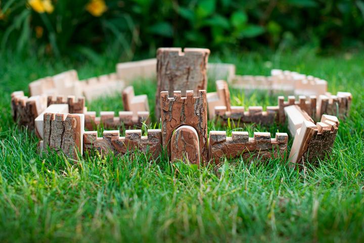 Produktbild Magic Wood Burg Camelot, 35-teilig