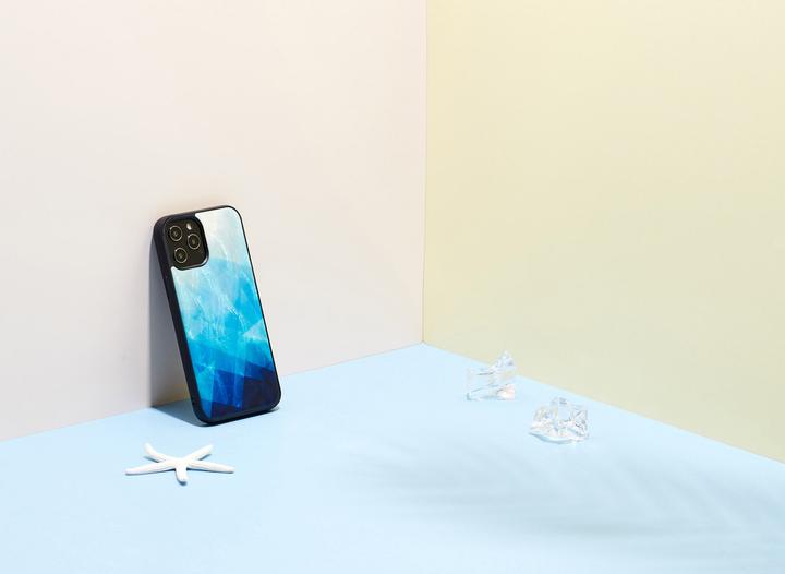Actual product image Ikins case for Apple iPhone 12 Pro Max blue lake black (Apple iPhone 12 Pro Max)