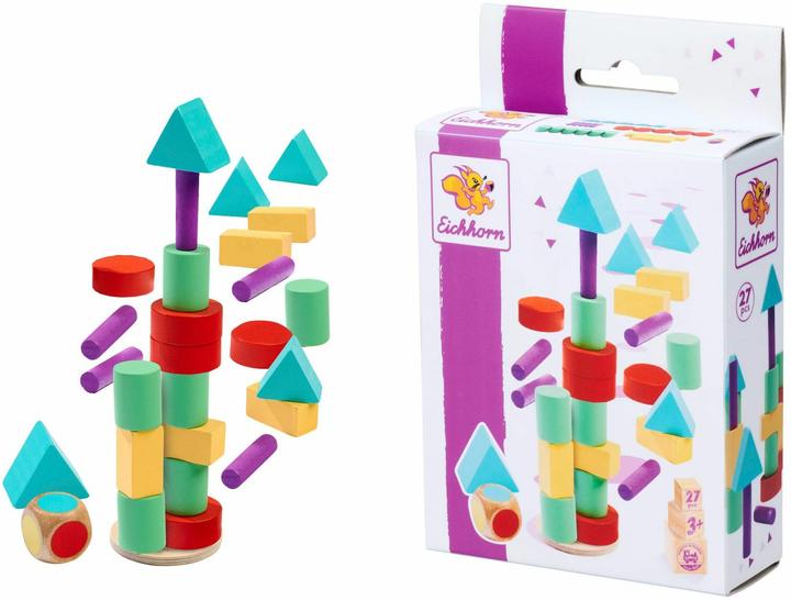 Productafbeelding Eichhorn EH Spellen stapelspel dobbelstenen