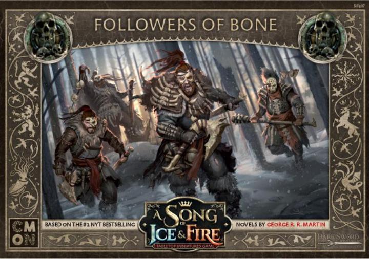 Cmon CMND0107 - A Song of Ice & Fire - Followers of Bone (Hommes d'os), pour 2 joueurs à partir de 14 ans (Allemand, Espagnol, Français, 2 Joueur)
