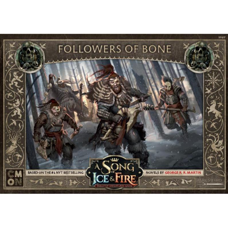 Cmon CMND0107 - A Song of Ice & Fire - Followers of Bone (Knochenmänner), für 2 Spieler ab 14 Jahren (Deutsch, Französis...