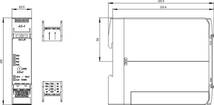 Produktbild Siemens SPS-Kompaktmodul 3RK2100-1CG00-2AA2 3RK21001CG002AA2