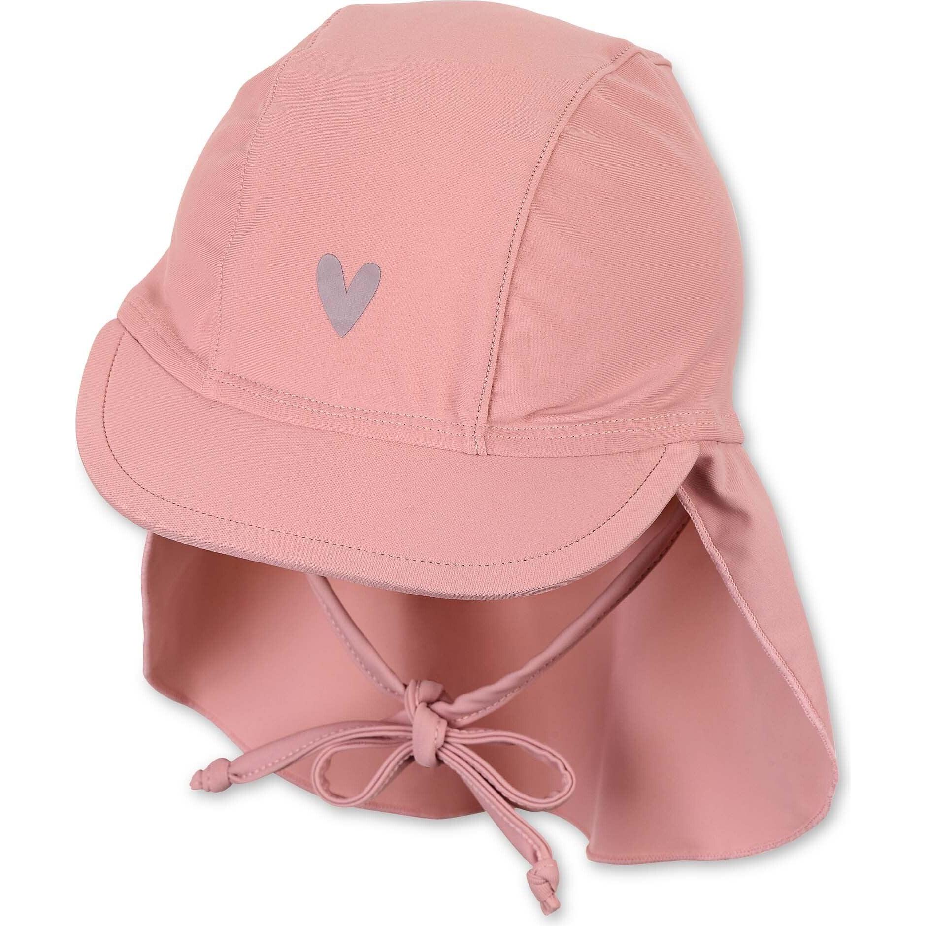 Sterntaler, Unisex, Cap, Kid's SchirmmÃ¼tze Nackenschutz Herz, Pink, (47)