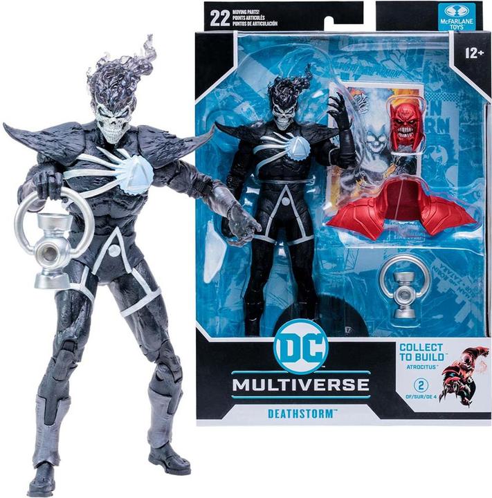 Produktbild McFarlane DC Multiverse figurine Build A Deathstorm (Blackest Night) 18 cm