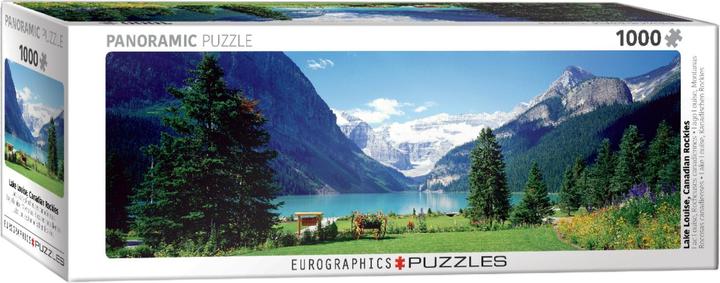 Eurographics Il lago Louise nelle Montagne Rocciose canadesi (1000 pezzi)