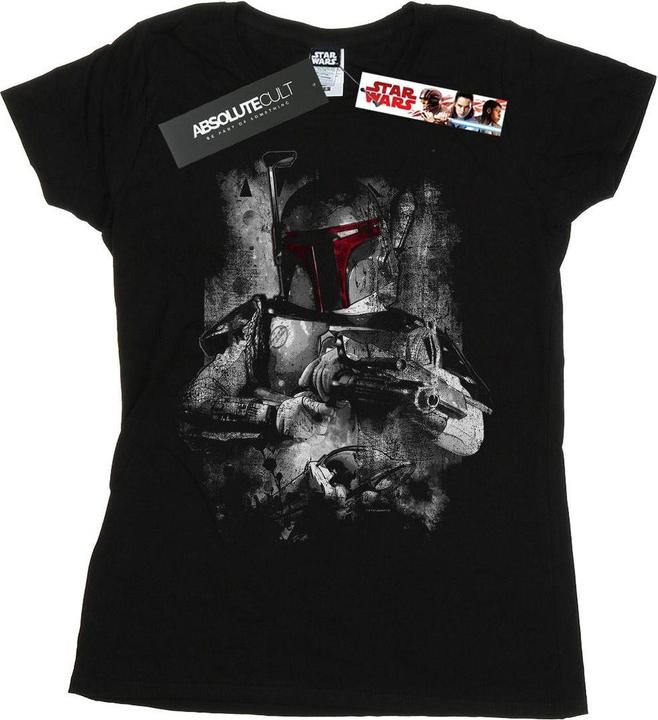 Produktbild Star Wars Boba Fett Distressed TShirt (XXL)