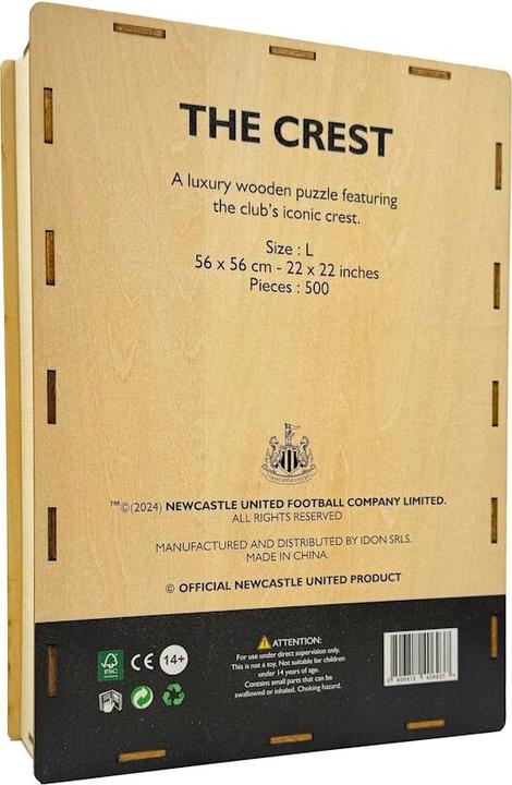 Produktbild Iconic Newcastle United FC - Logo - Holz Puzzle Grösse L (500 Teile) (500 Teile)