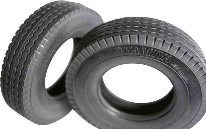 Produktbild Tamiya 1:14 LKW Reifen 22 mm Strassen