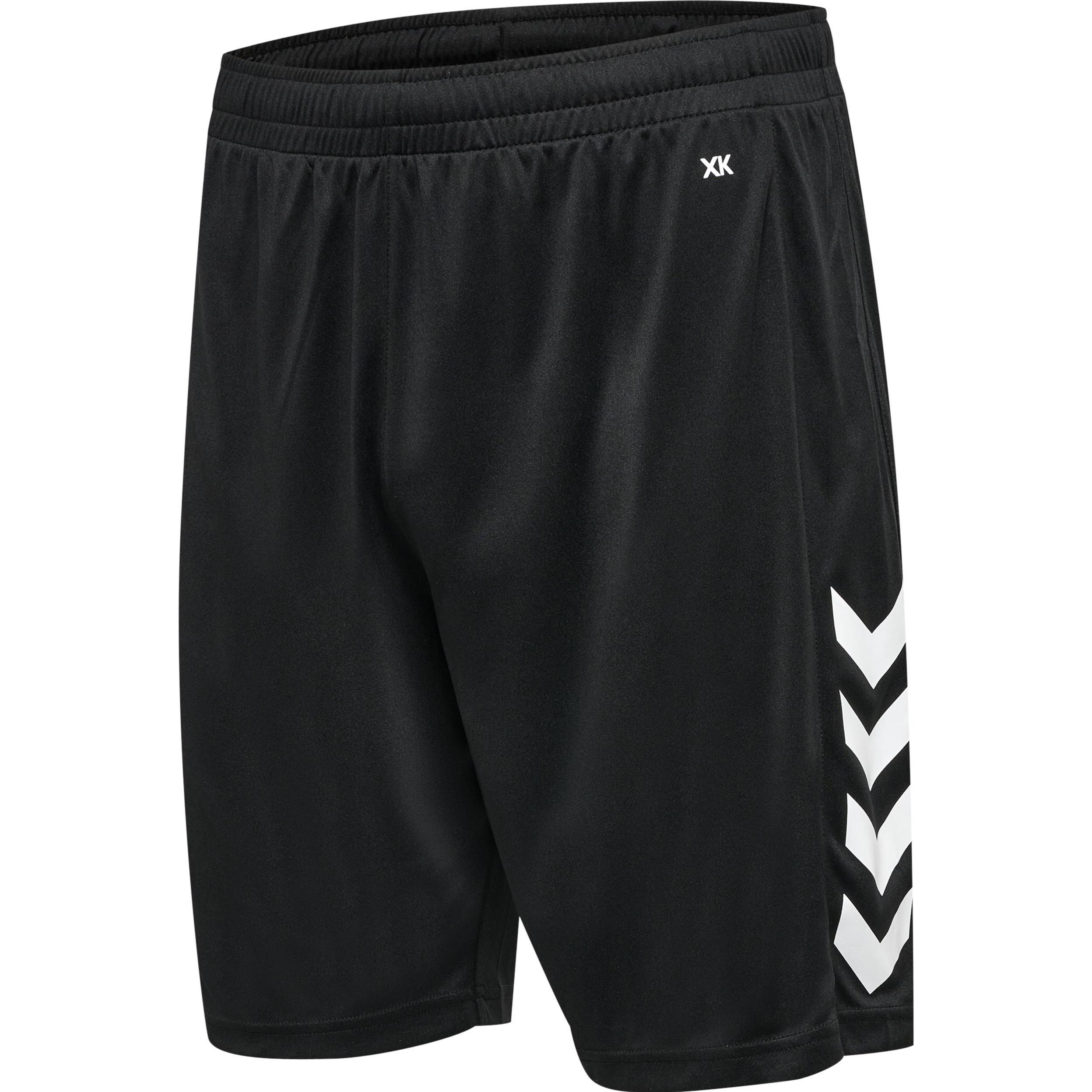 hummel, Unisex, Sporthose, Core Xk Poly Shorts (S), Schwarz, S
