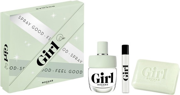 Rochas Girl EDT 60ml + EDT 7,5ml + Seife