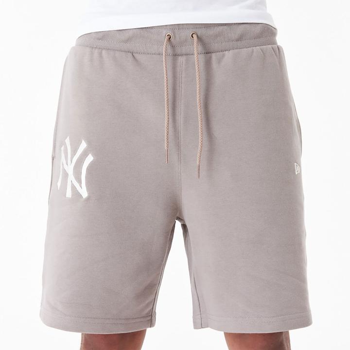Image du produit New Era French Terry Shorts New York Yankees ash brown (S)