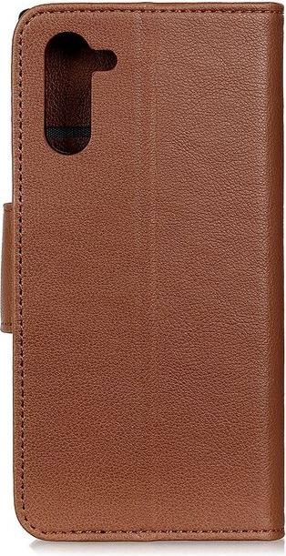 Actual product image MU Classic Litchi Leather Bookcover Series (Motorola Edge)