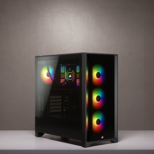 Immagine prodotto Corsair iCUE 4000X (ATX, mATX, Mini-ITX, E-ATX)