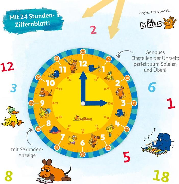 Magni Trötsch The Mouse Learning Clock.11229N (German)