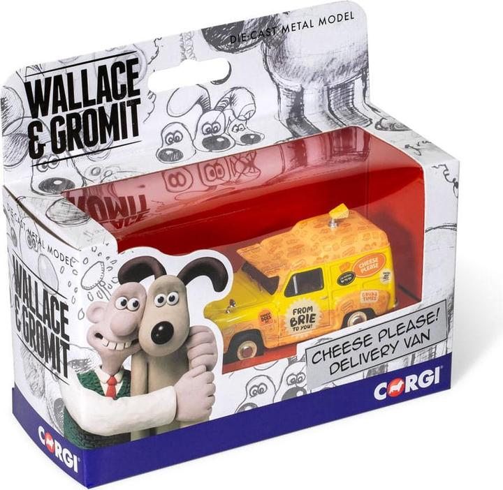 Produktbild Corgi Wallace & Gromit Austin A35 Van - Cheese Please! Delivery Van