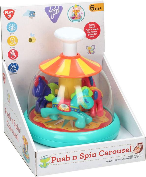 Actual product image PlayGo Druk en Draai Draaimolen