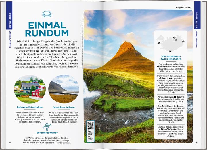 Image du produit Reiseführer Island (Allemand, Alexis Averbuck, Egill Bjarnason, Meena Thiruvengadam, Eygló Svala Arnarsdóttir, 2024)