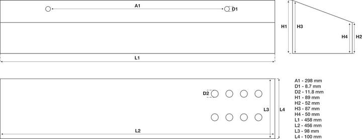 Immagine prodotto BGS Vaschetta per Carrello da officina per 2001, 4204, 4205, 4206
