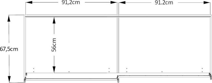 Immagine prodotto Moderano Primo (188 x 68 x 222 cm)