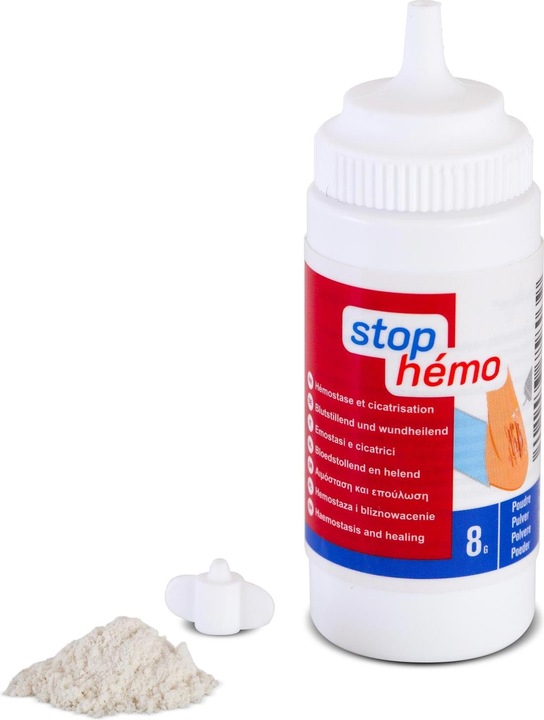 Produktbild Stop Hémo Stop Hemo Hemostatic Dust 8gr. (94.08 ml, Pulver)