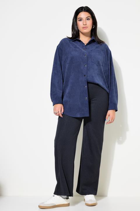 Actual product image Studio Untold Pinstripe Elastic Waist Pants (50)