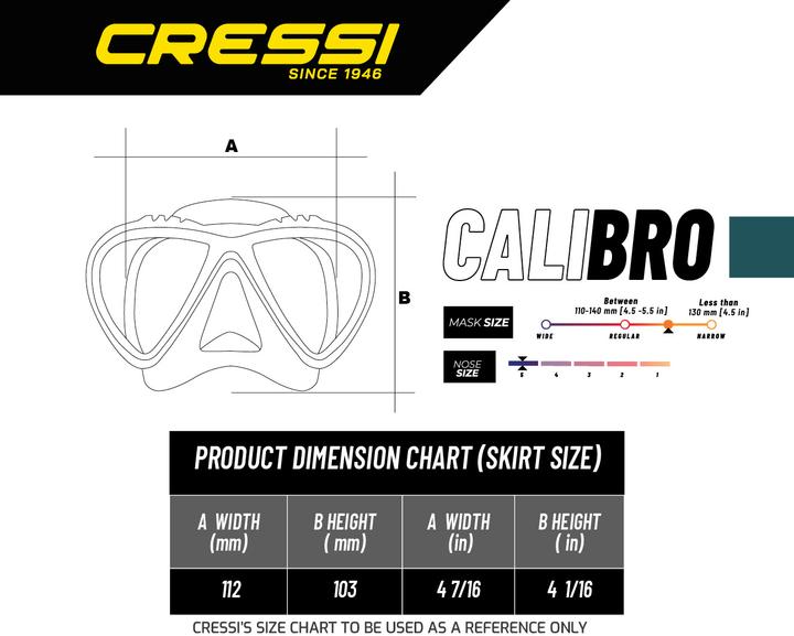 Produktbild Cressi Calibro + Corsica