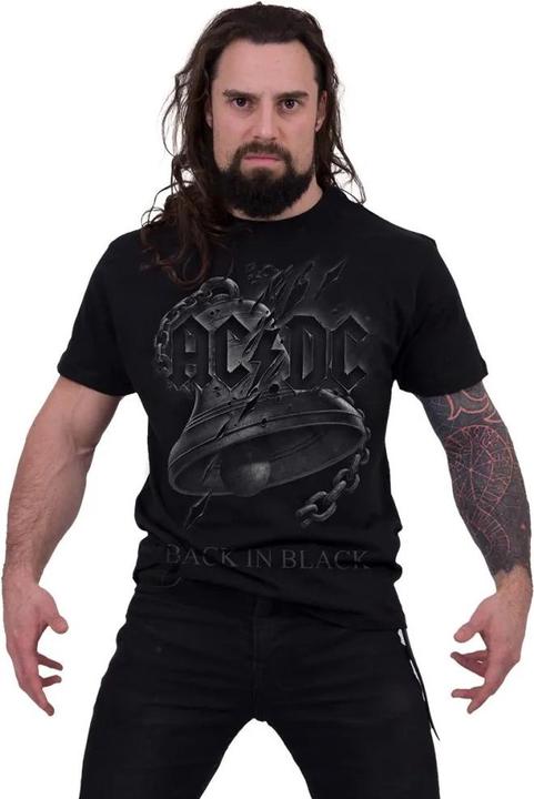 Produktbild Spiral Back In Black TShirt Zerrissen (XL)