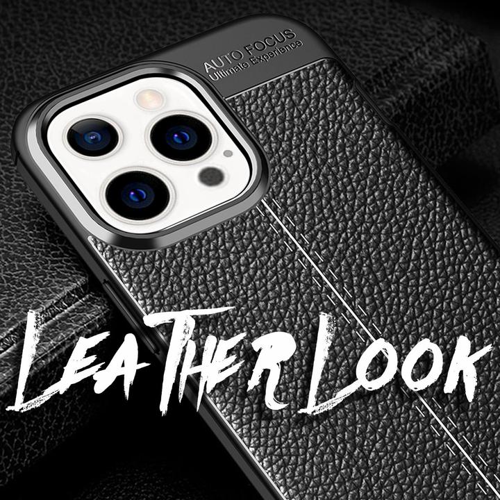 Actual product image Nalia Leather Look Silicone Cell Phone Case (Apple iPhone 13 Pro)