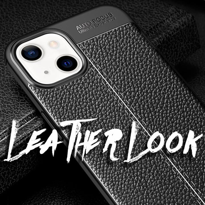Actual product image Nalia Leather Look Silicone Cell Phone Case (Apple iPhone 13 mini)
