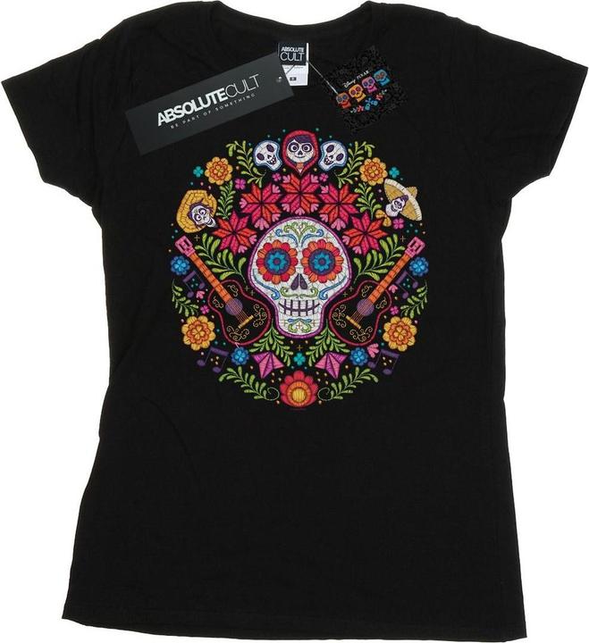 Produktbild Disney Coco Embroidered Skull Print TShirt (S)