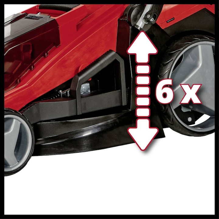 Actual product image Einhell One-hand battery lawnmower GE-CM 36/43 Li M- Solo (Rechargeable battery operated)