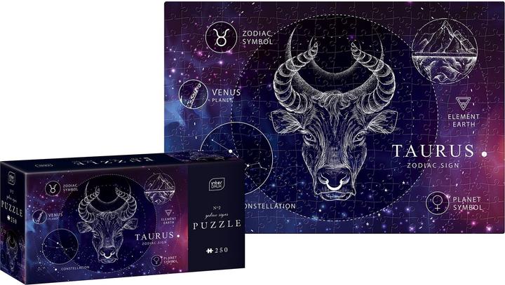 Actual product image Interdruk Puzzle 250 Sternzeichen 2 Stier (250 pieces)