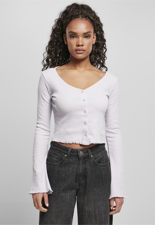 Produktbild Urban Classics Ladies Cropped Rib Cardigan (5XL)