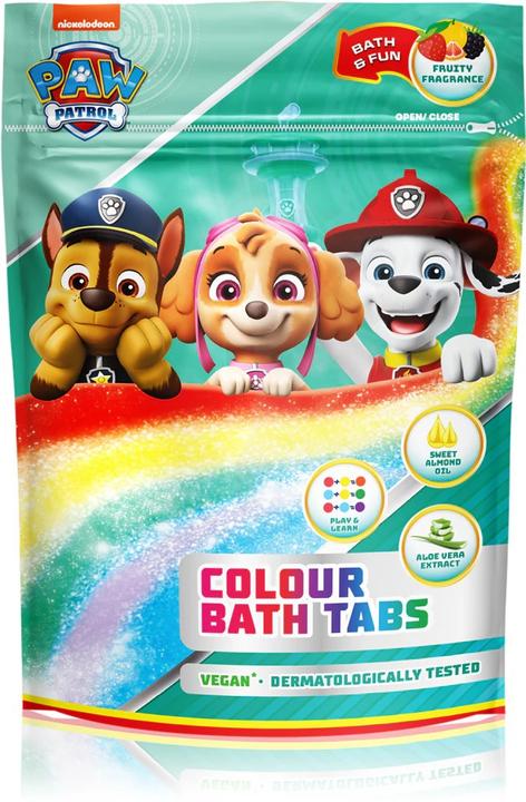 Markenlos PAW PATROL Bad Färbung Bad Tabs 9x16g (16 g)