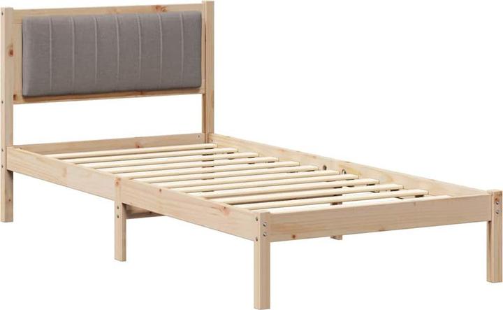 Image du produit vidaXL Holz-Bettgestell (90 x 190 cm)