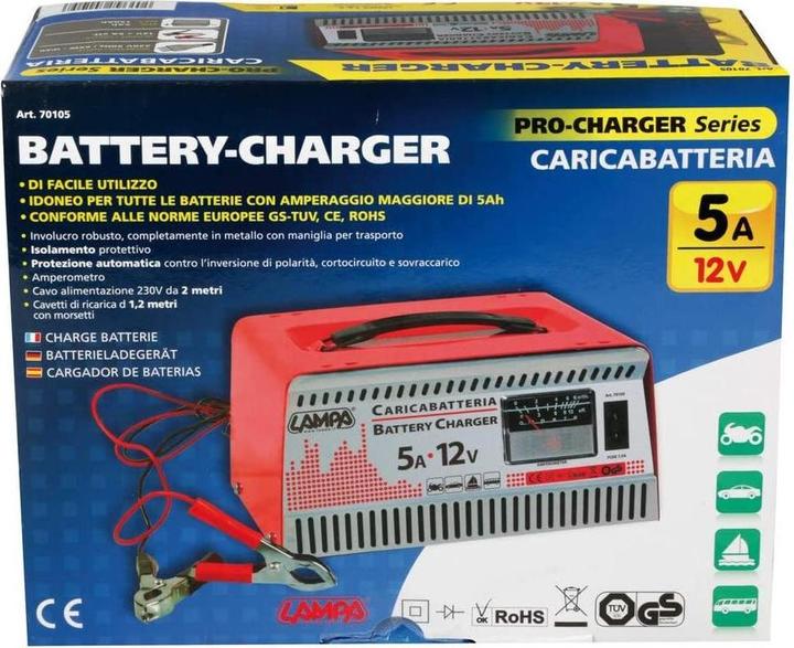 Produktbild Lampa Pro-Charger Batterieladegerät 12V - 5 A (12V)