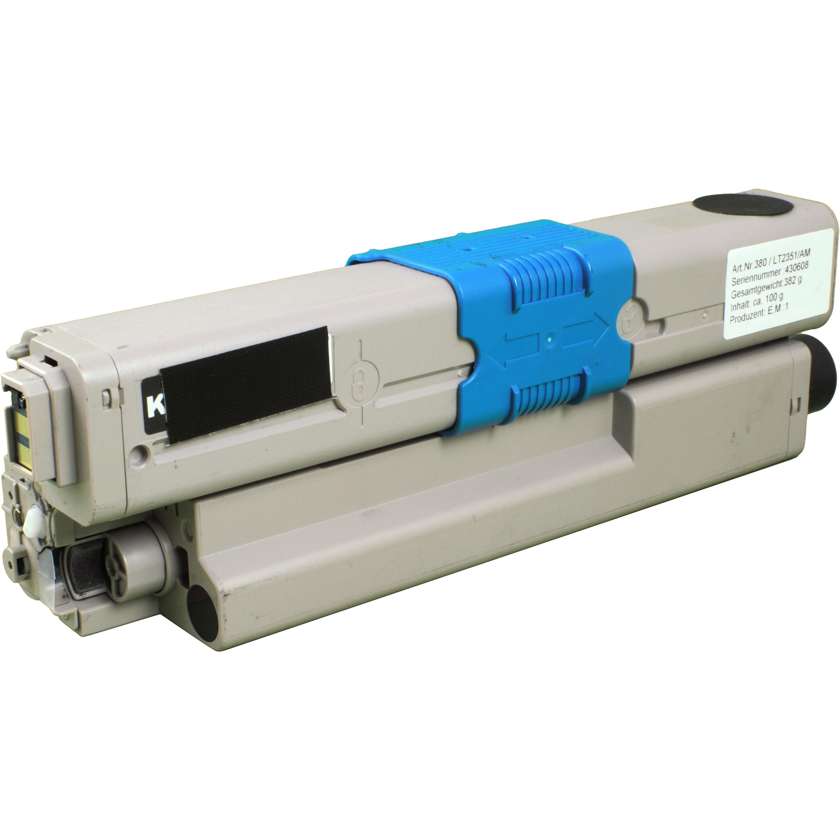 Ampertec, Toner, Toner ersetzt Oki 44469804 schwarz (BK)