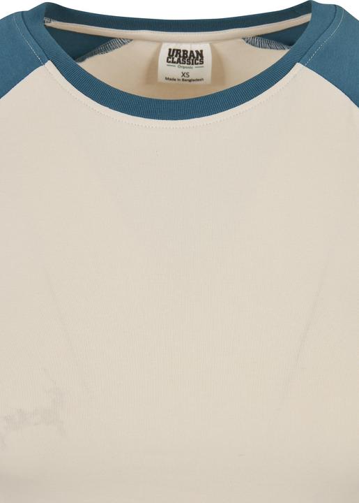 Produktbild Urban Classics Ladies Organic Stretch Short Retro Baseball Tee (XS)