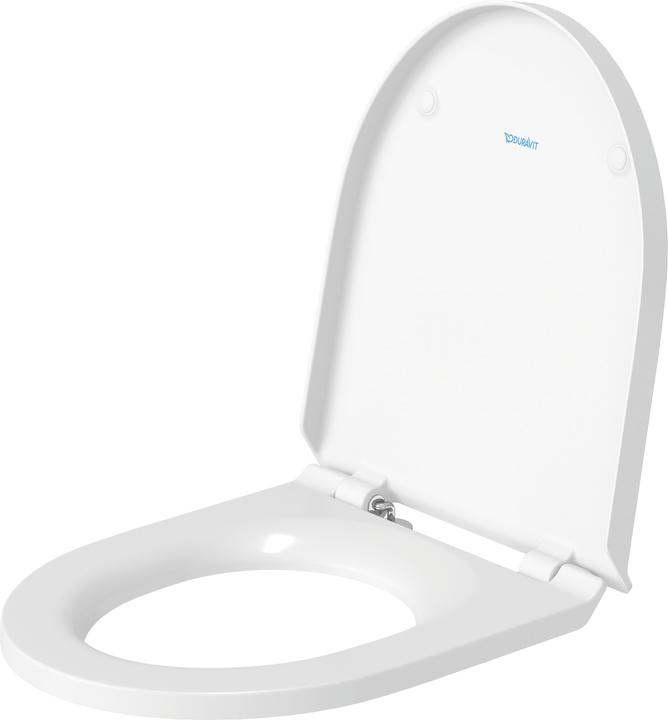 Image du produit Duravit Set de WC au sol sans rebord DuraStyle blanc avec abattant 41840900A1