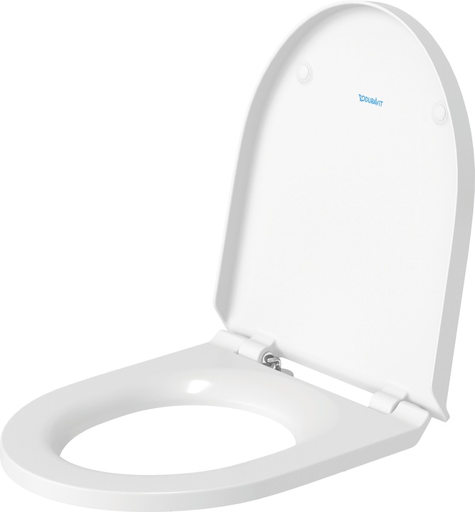 Image du produit Duravit Set de WC au sol sans rebord DuraStyle blanc avec abattant 41840900A1