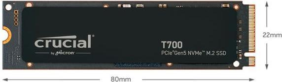 Actual product image Crucial T700 (4000 GB, M.2 2280)
