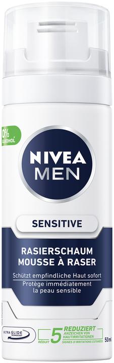 Nivea Men Schiuma da barba sensibile (50 ml, Schiuma da barba)